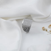 925 sterling unique silver ring for men
