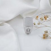 925 sterling silver diamond ring