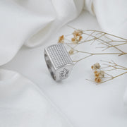 925 sterling silver diamond ring