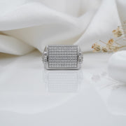 925 sterling silver diamond ring