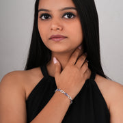 Noir Lattice Bracelet