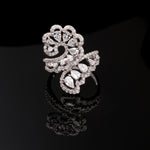 Load image into Gallery viewer, Celestial Bloom Silver Ring
