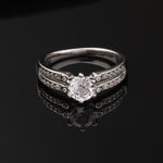 Load image into Gallery viewer, Eternal Glimmer Silver Ring

