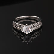 Eternal Glimmer Silver Ring