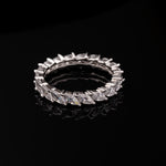 Load image into Gallery viewer, Marquise Whisper Eternity Band
