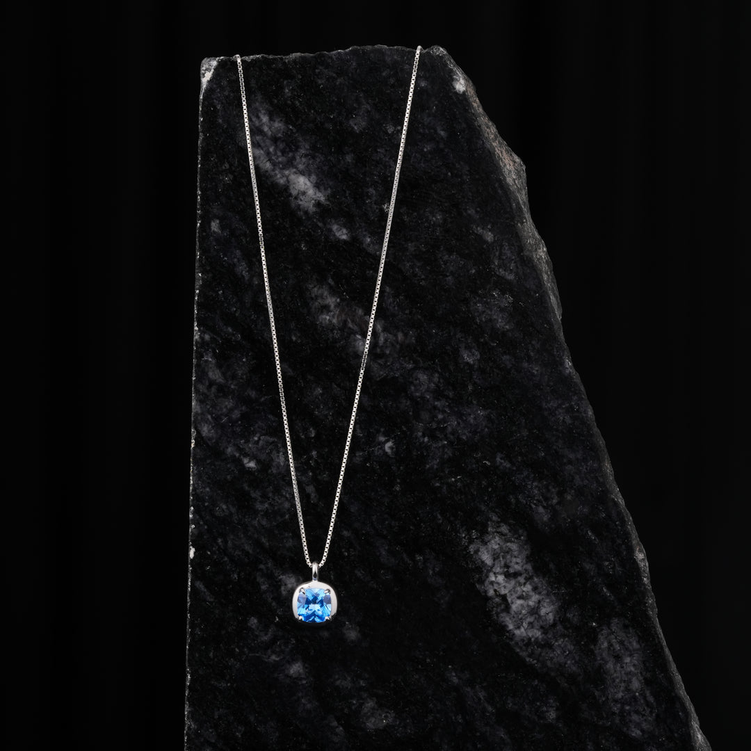 Azure Frost Pendant