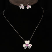 Blush Bloom Pendant Set