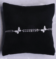 Twin Butterfly Charm Bracelet