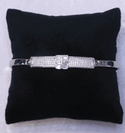 Twin Baguette Sparkle Charm Children’s Bracelet