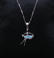 Ballerina Pendant Necklace