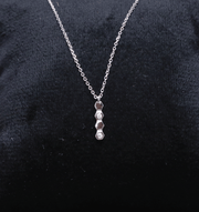 Hexagonal Bar Pendant Necklace