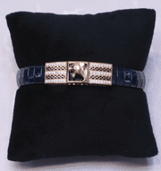 Bull Motif Ceramic Men's Bracelet